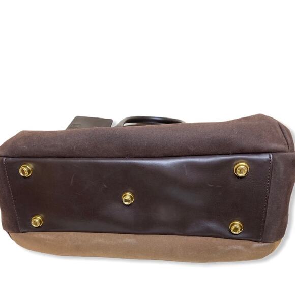 DVF tri-tone brown large overnight bag - Picture 7 of 11